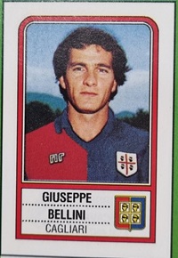 Figurina Panini Cagliari 1983-84 bellini