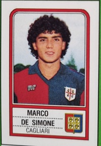 Figurina Panini Cagliari 1983-84 de simone