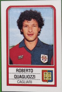 Figurina Panini Cagliari 1983-84 quagliozzi