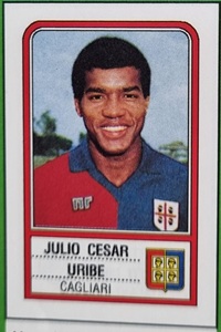 Figurina Panini Cagliari 1983-84 uribe