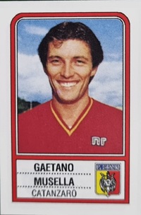 Catanzaro 1983-1984 Gaetano Musella