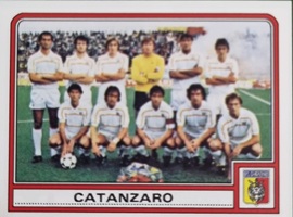 Catanzaro 1983-1984 Schierata Formazione